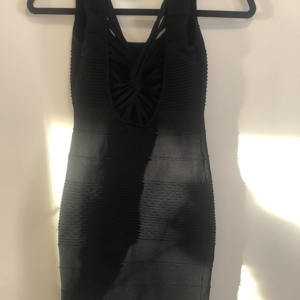 Black Sexy Mini Dress